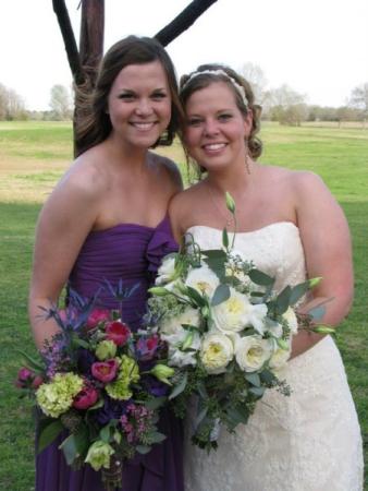 Bride and  Maid of Honor