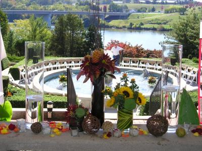 Showcasing Our Wedding Reception Flowers