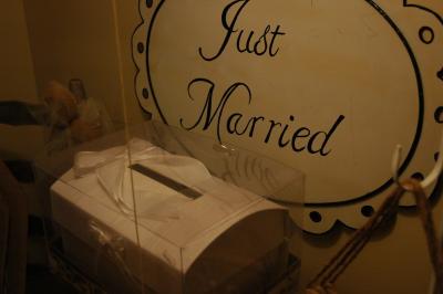 Just Married Sign For Wedding Rental
