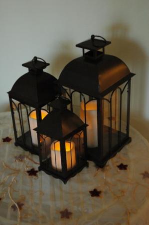 Elegant Brown Wedding Lanterns