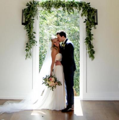 Chapel Window decor at Juliettte Chapel & Events 
