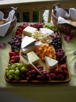 Fruit and Cheese Display