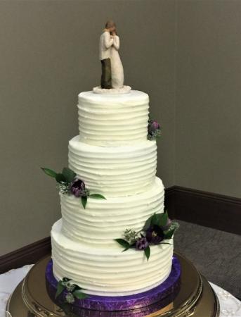 Four Tiered Wedding Cake
