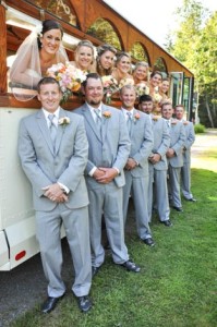 Maine Bridal Party Pose