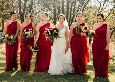 Bride & Bridesmaids