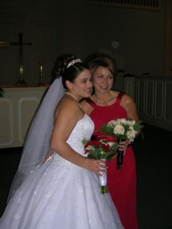 The lovely Bride and her Maid of Honor