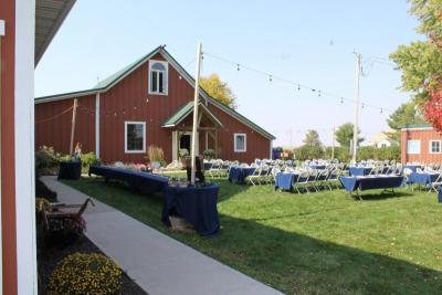 Beautiful Outdoor Wedding Reception