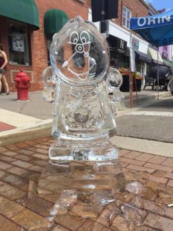 Cartoon Clock Character