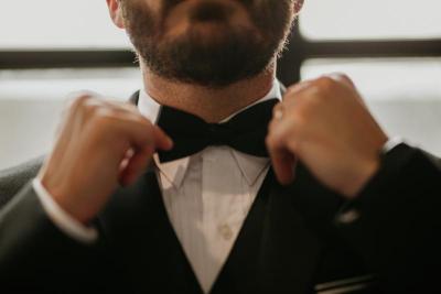 Groom with Bow Tie