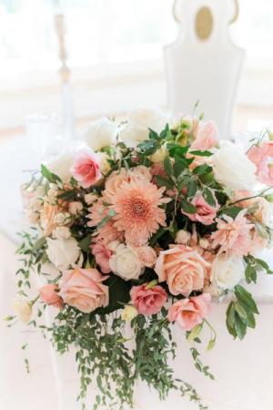 Blush and Peach Sweetheart Arrangement