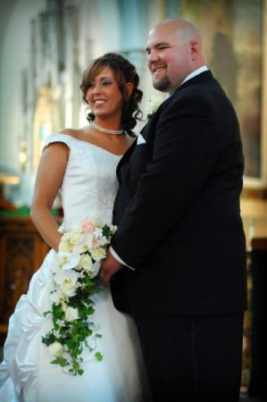 White Orchid Cascading Bridal Bouquet