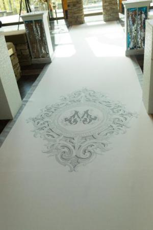 Personalized aisle runner 