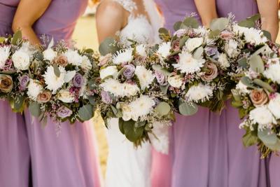 Antique Lavender Bouquets