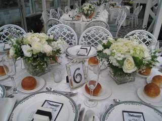 Beautiful Centerpiece Set Up