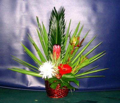 Tropical Island Flower Arrangement