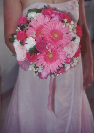 Beautiful Pink Bridesmaid Bouquet