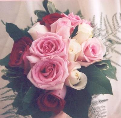 Wedding Bouquet Full Of Roses