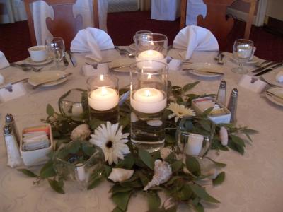 Floating Candle Centerpieces