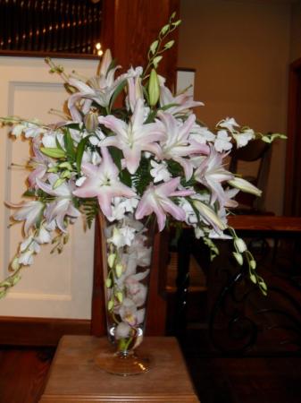 Pink Orchid Flower Arrangement