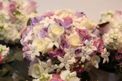 Lavender and White Bouquet