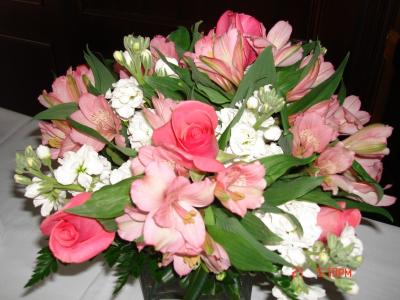 Perfectly Pink Centerpiece