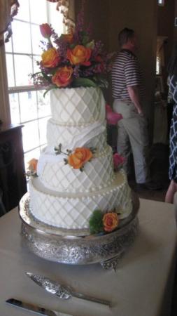 Gorgeous 4 Tiered Wedding Cake