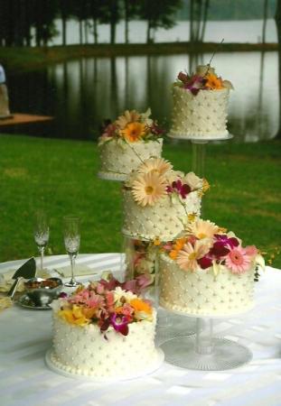 Unique Wedding Cake Display