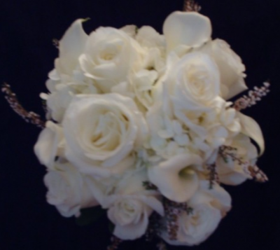White Bridal Bouquet