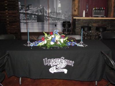 Head Table In Banquet Hall