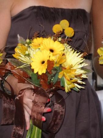 Yellow Bridesmaid Bouquet