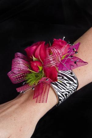 Pink Prom Corsage