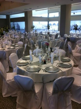 Stunning Silver & White Reception
