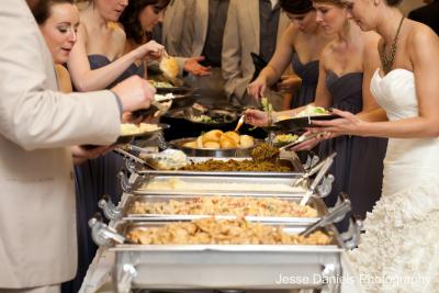 Standing in Line for Delicious Food