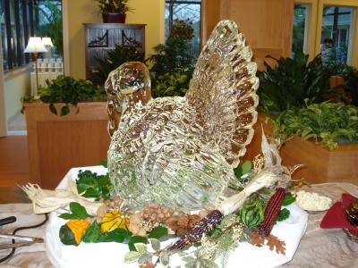 Wild Turkey Sculpture-Carving