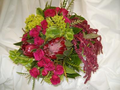 Protea Bridal Bouquet