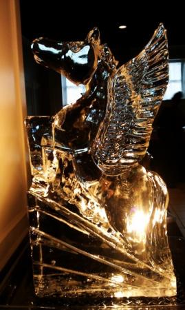 Pegasus Ice Sculpture